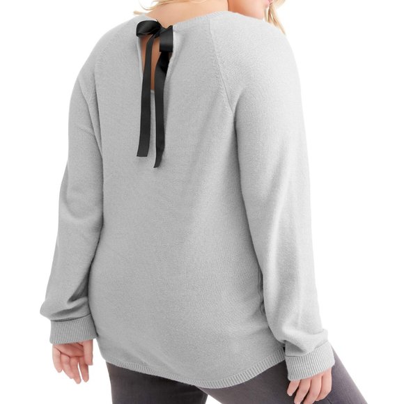 Poof Plus Tie Back Sweater NWOT - Picture 8 of 8